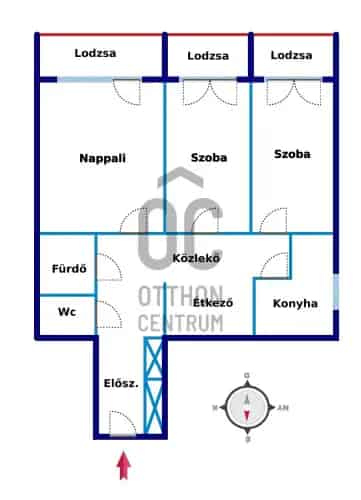 Debrecen Újkert 3 szobás panel eladó CSOK igénybe vehető