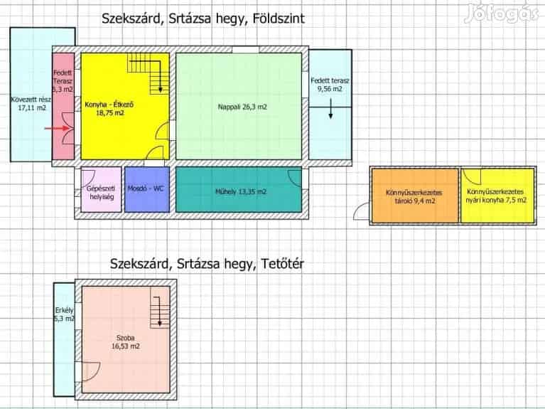 Szekszárd Strázsa-hegy felújított tanya eladó