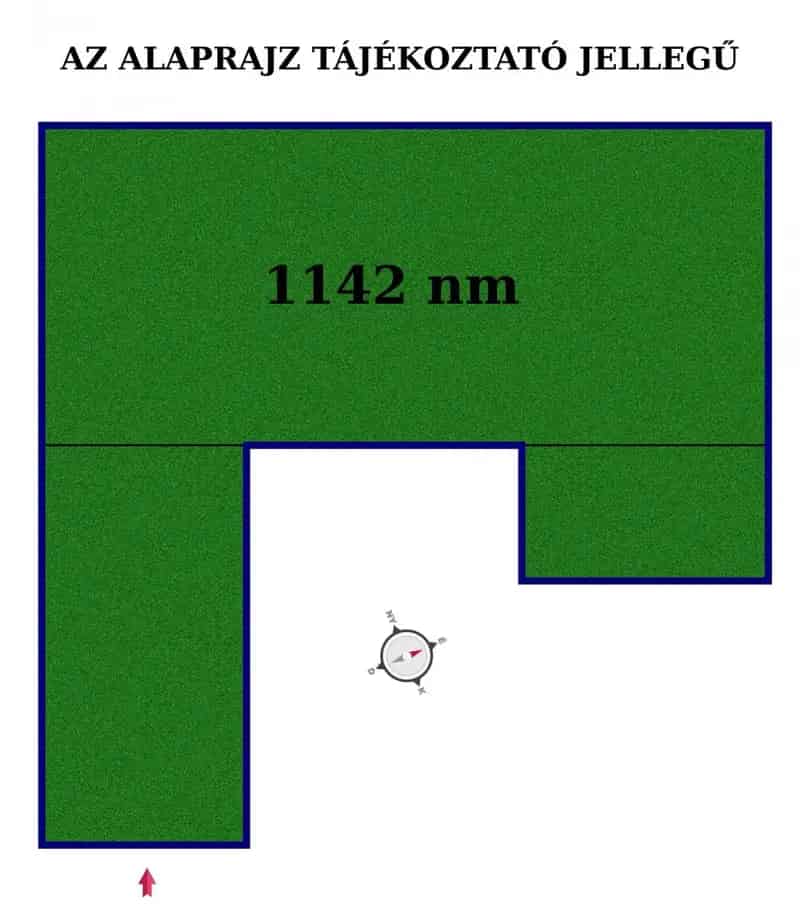 Monori Telek Elado Bölcsöde Kozelben 1142 nm