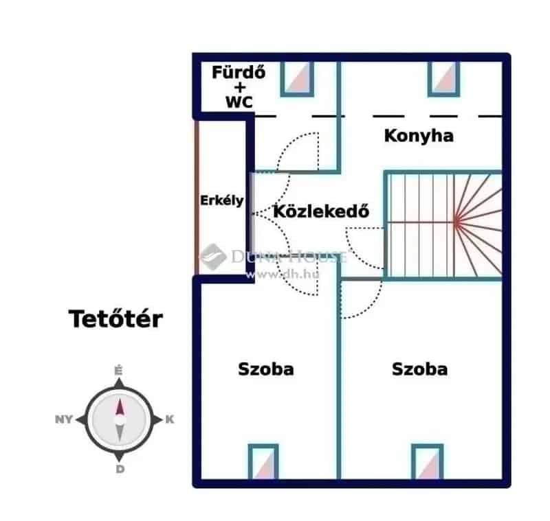 Erzsébettelepi 3 szintes családi ház eladó