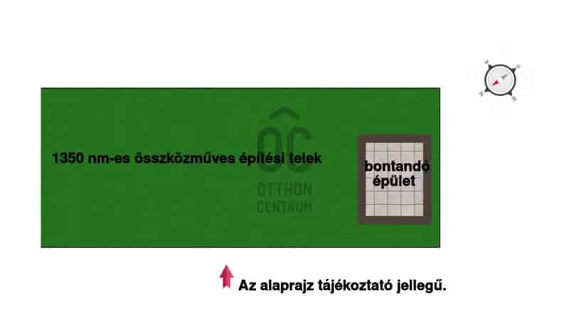 Dabas Sári 1350m2-es építési telek eladó