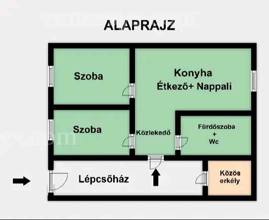 Eladó lakás Sajószentpéteren a Tárna utcában felújítva