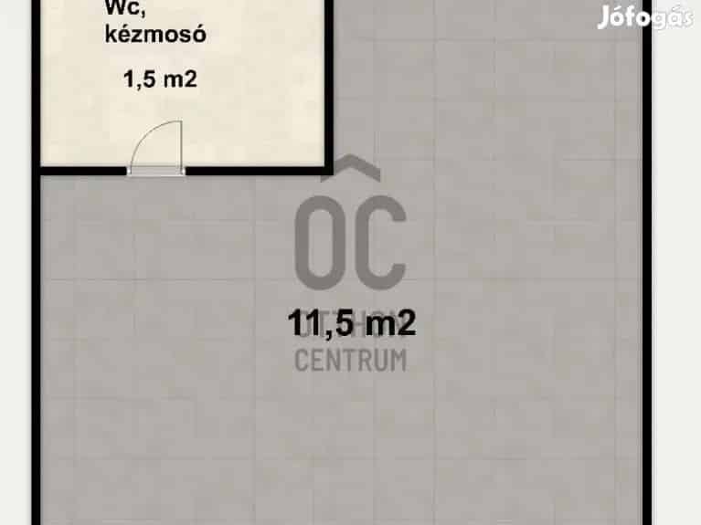Eladó üzlethelyiség Budapest XIV kerulet Herminamezőn 13 nm