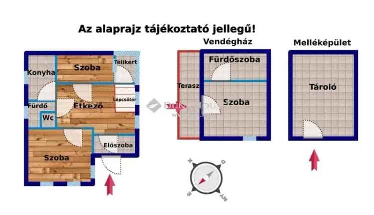 133nm-es családi ház Veszprémfajsón eladó