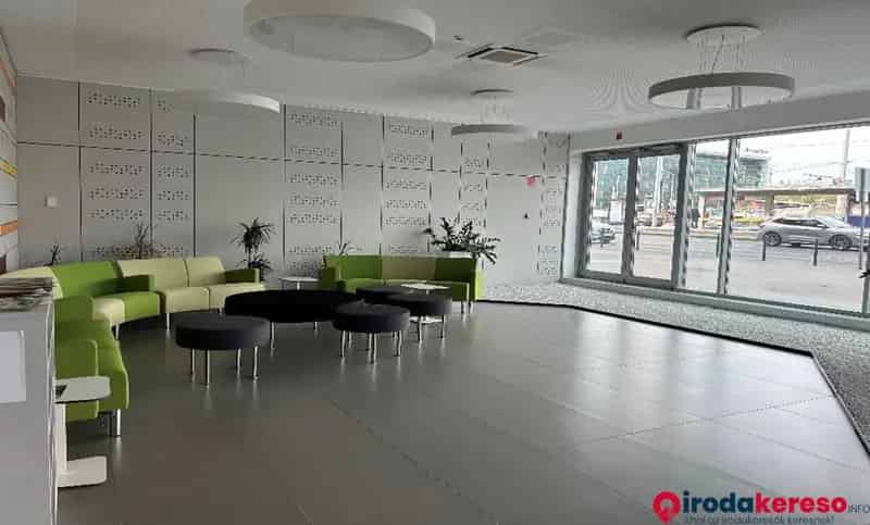 Hungária Center Irodaház - 24 órás biztonság, belső kert, tárolók