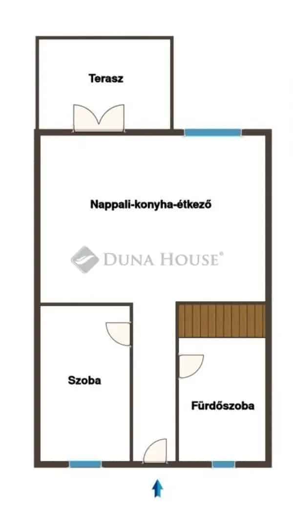 Telki 134 nm-es 2 szintes sorház eladó