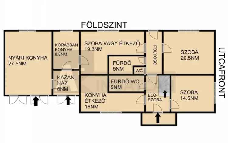 Szeged Újszegedi 2 szintes családi ház eladó