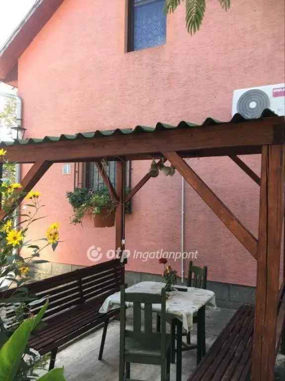 Szentesi Kurca-parti ház horgászkunyhóval és stéggel eladó