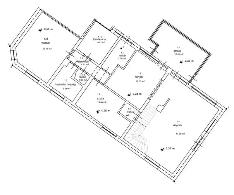 210 nm-es Polgári Ikerház Törökbálinton - Kerttel és Kandallóval