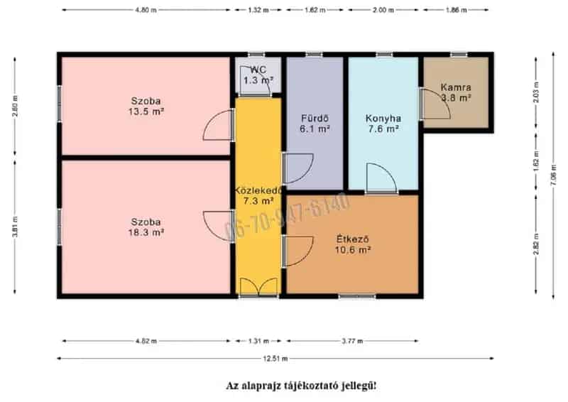 70nm-es Téglaház eladó Sarkadon - Fiataloknak és Időseknek