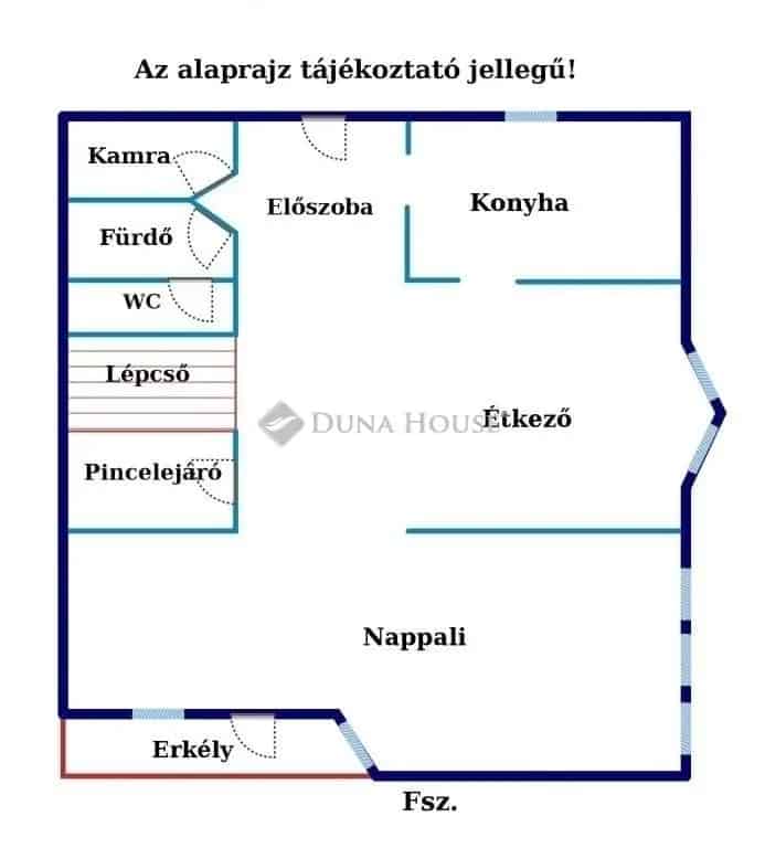 180 nm-es 2 szintes ikerház Budapest 18 kerületben