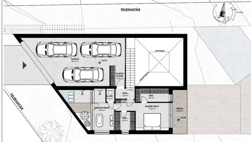Törökbálinti panorámás építési telek eladó