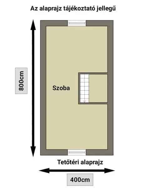 Sándorfalva 2 szobás ház eladó 2000m2 telekkel