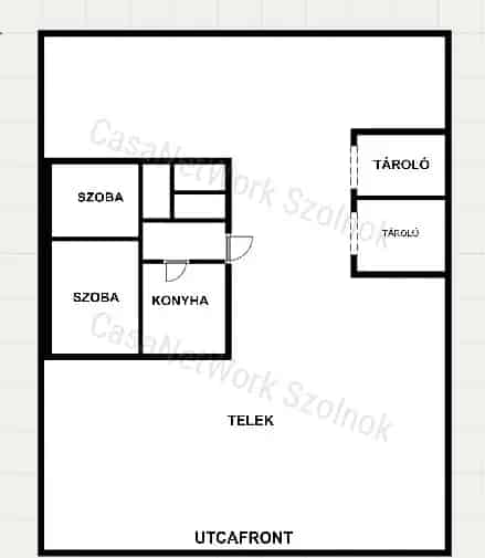 Szolnok Belváros 95nm-es Felújítandó Családi Ház Eladó