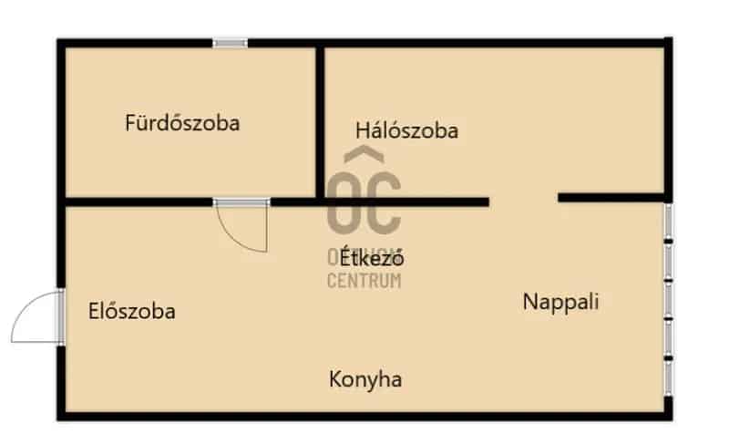 Pécs Egyetemváros Garzonlakás Kiadó 33nm Bútorozott