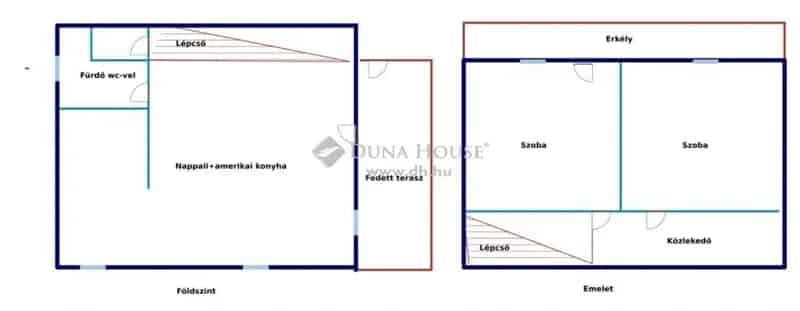 50 m2-es Tégla Családi Ház Tóalmáson