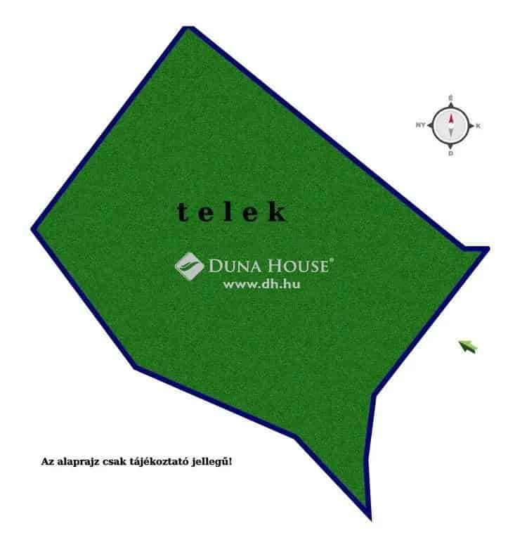 Tihany 1133 m2-es panorámás telek eladó befektetésnek