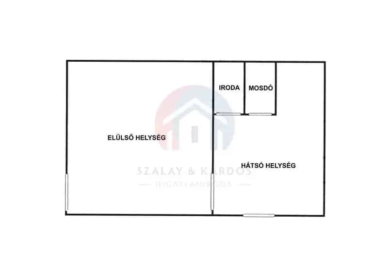 Győr Eto Park közelében eladó 80 m2-es üzlethelyiség
