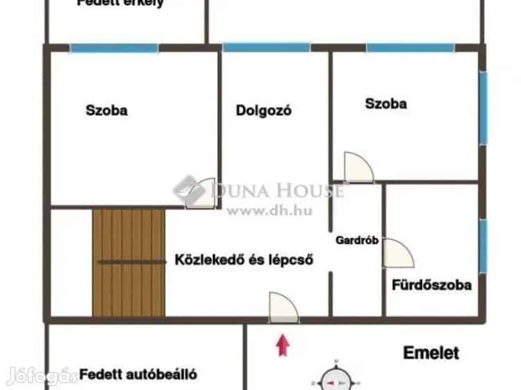 Duna-parti panorámás ház eladó Szigetszentmiklóson