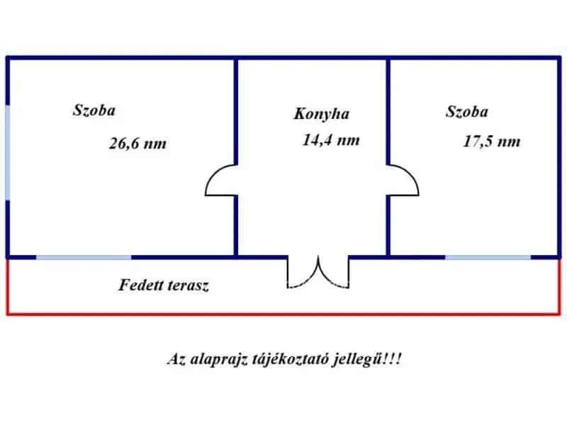 Felujitando valyog haz Kisuj szallas frekventalt reszen