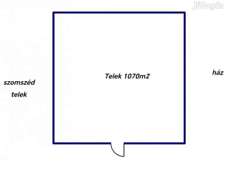 Eladó Telek Kerecsendben 1070 m2