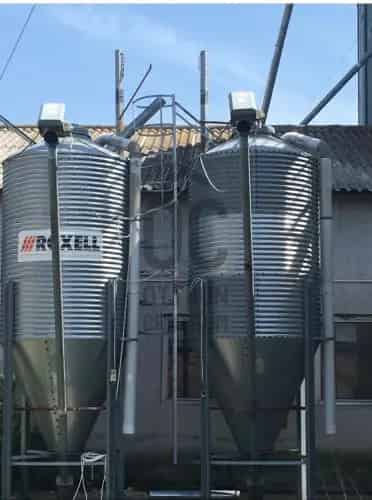 Gógánfai fejlesztési célú ingatlan eladó 14325 nm 1500 tonnás silóval