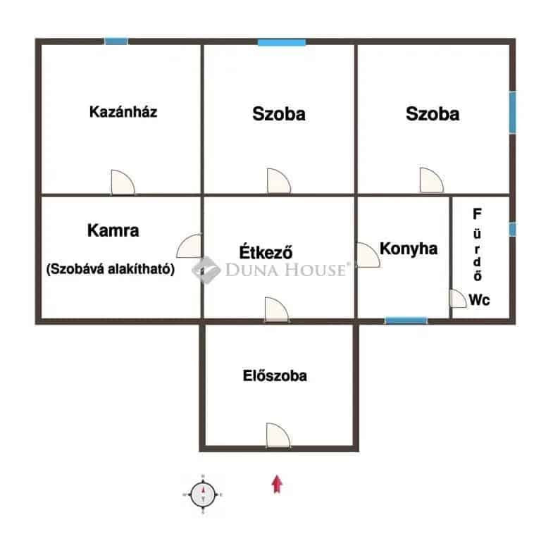 70 nm-es Tanyasi Ingatlan Kecskemét Szarkáson