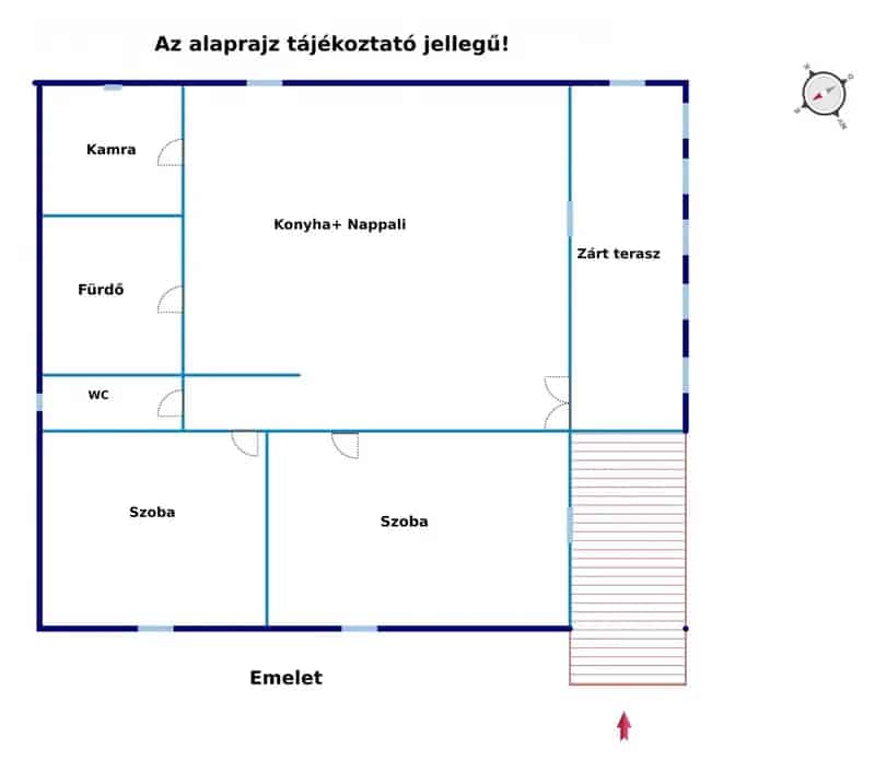 Érd Vincellér családi ház eladó 900 m2 kerttel