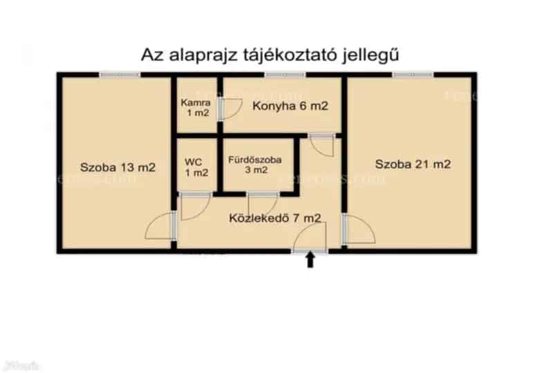 Békéscsaba Lencsési lakótelep 2 szobás lakás eladó