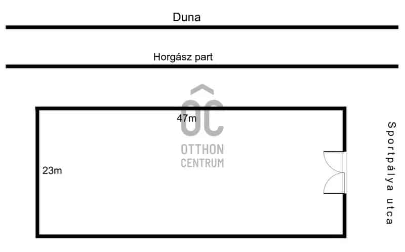 Dunára néző örökpanorámás telek eladó Soroksáron