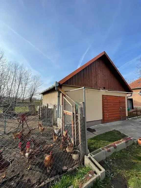 Eladó családi ház Csanyteleken - 2 szoba, udvar, nyári konyha, garázs