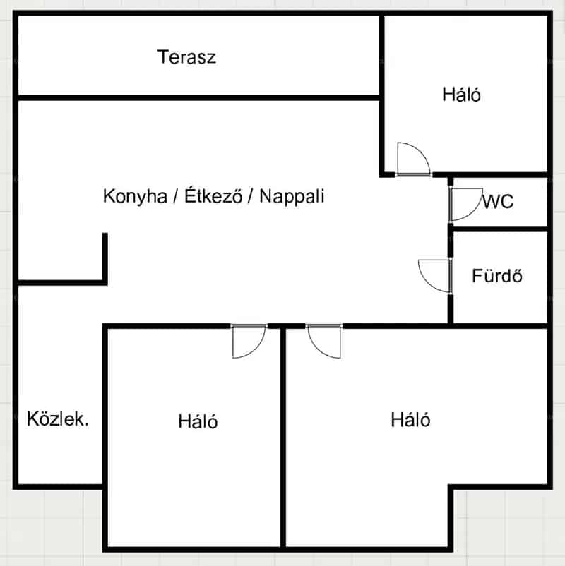 Budapest 13. kerületében, Angyalföld legnépszerűbb kertvárosi övezetében egy 1995-ben épült sorház két generációs, emeletes családi ház eladó