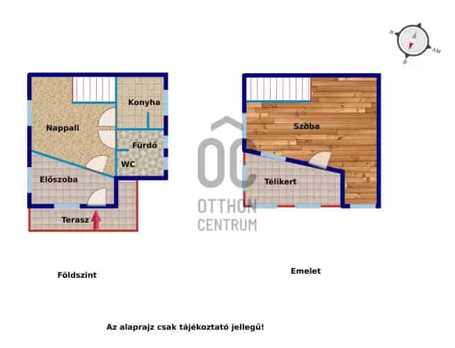 Velemi eladó hétvégi ház 76 nm 2747 nm telekkel