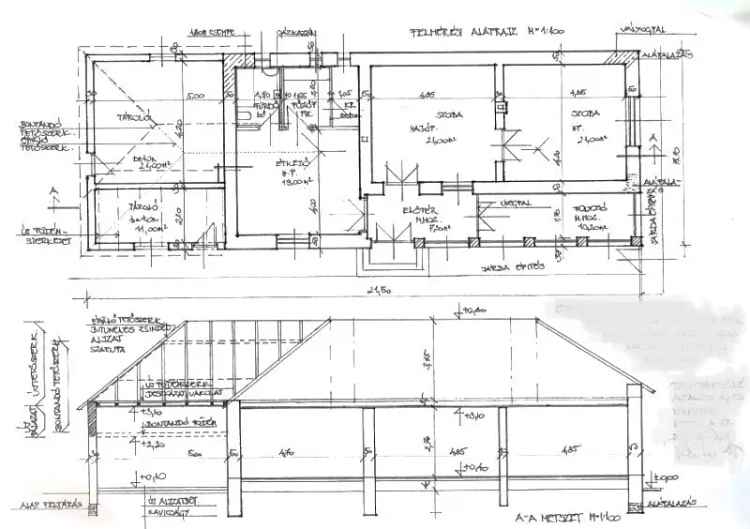 Eladó vízparti ház Rakamazon 156 m2-es területtel