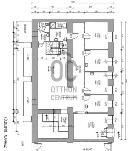 Budapest IX kerület üzlethelyiség eladó 322 m2 Nagycsarnok közelében