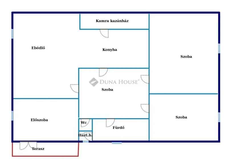 Kocsér 108nm-es 3 szobás családi ház eladó
