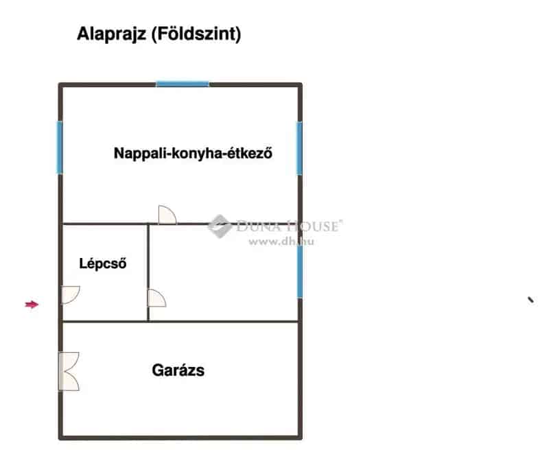 Új építésű családi ház Felsőgödön garázzsal