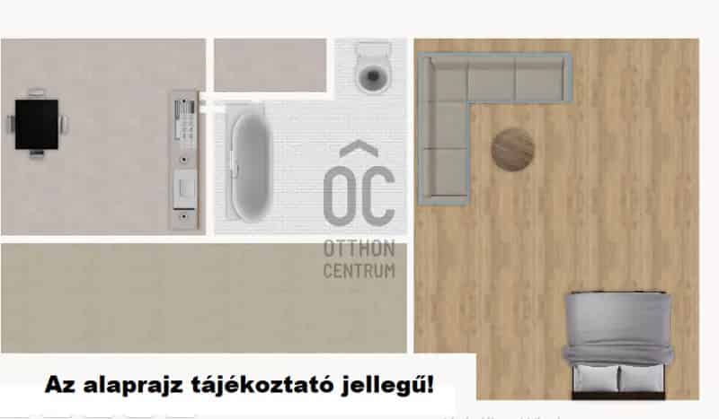 Dunaújvárosi eladó 1 szobás földszinti lakás