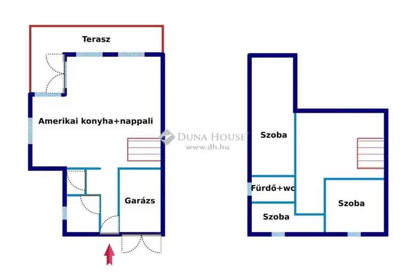 Görcsöny 213nm-es családi ház eladó 3 hálószobával