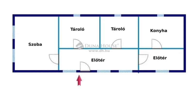 Felujitando 77m2-es Haz Borgatan 1273m2 Telekkel