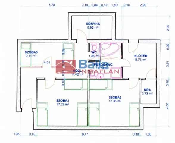Adonyi családi ház eladó - 89nm - 2+1 félszoba