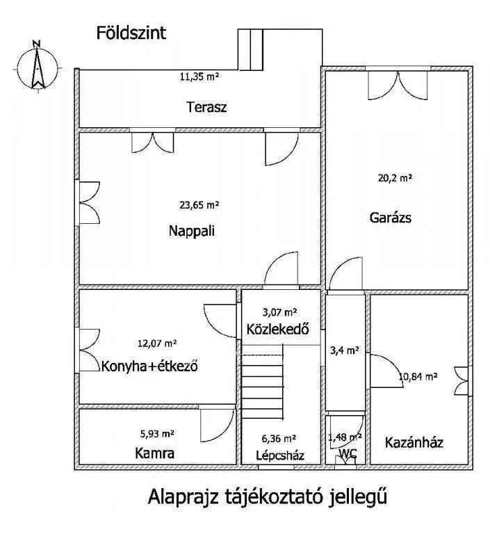 155 nm-es családi ház eladó Újhatvanban