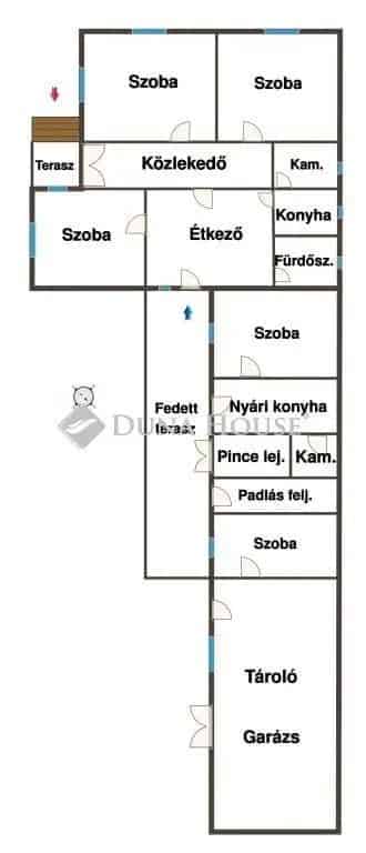 81 119 nm-es családi ház eladó Újhartyánon