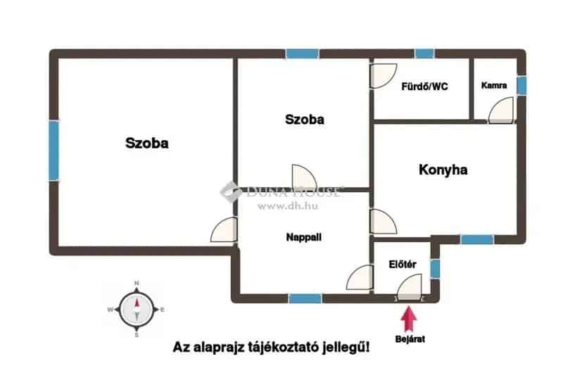 Berzencei ház eladó 50nm 760nm telekkel