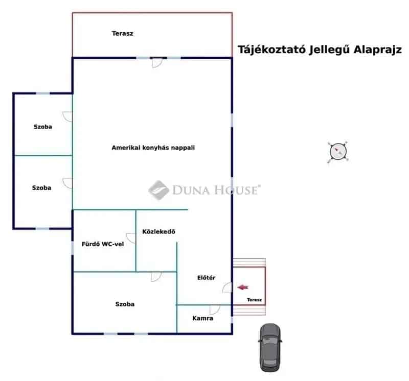 Ócsai modern ikerházfél eladó - alacsony rezsivel