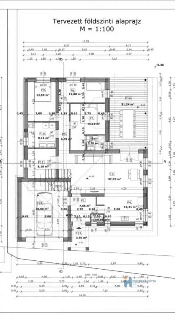 214m2-es 6 1 szobás új családi ház geotermikus fűtéssel