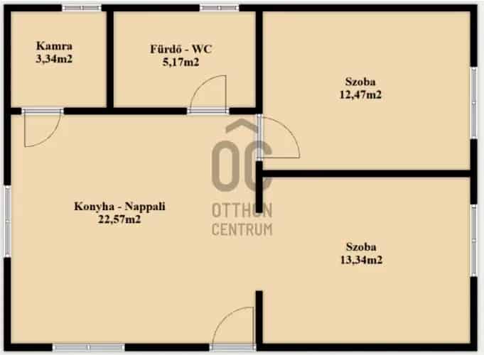 Kecskeméti eladó családi ház Matkón 728m2 telekkel