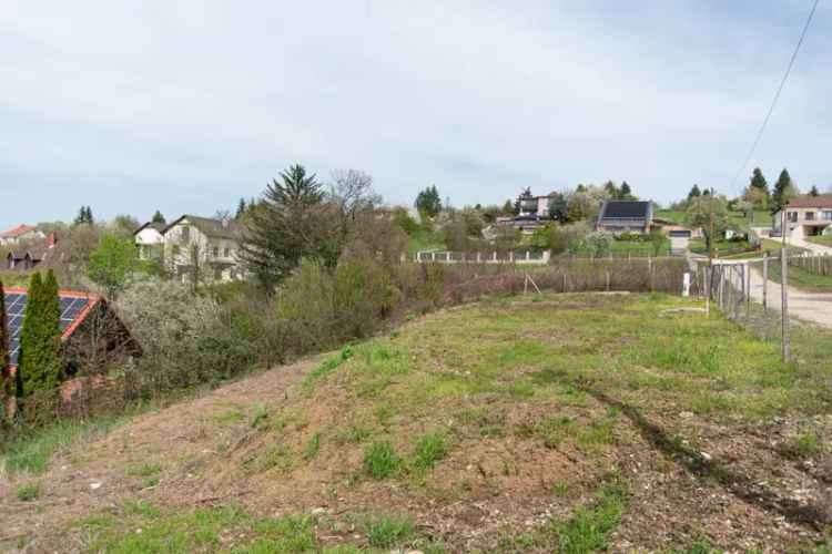 Miskolc Tapolca 672 nm-es építési telek eladó panorámával