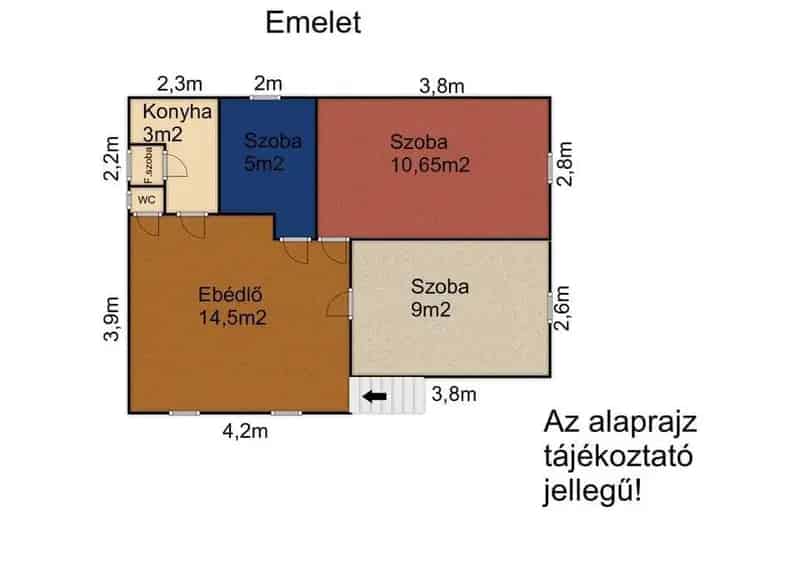 6 szobás családi ház eladó nagy telekkel