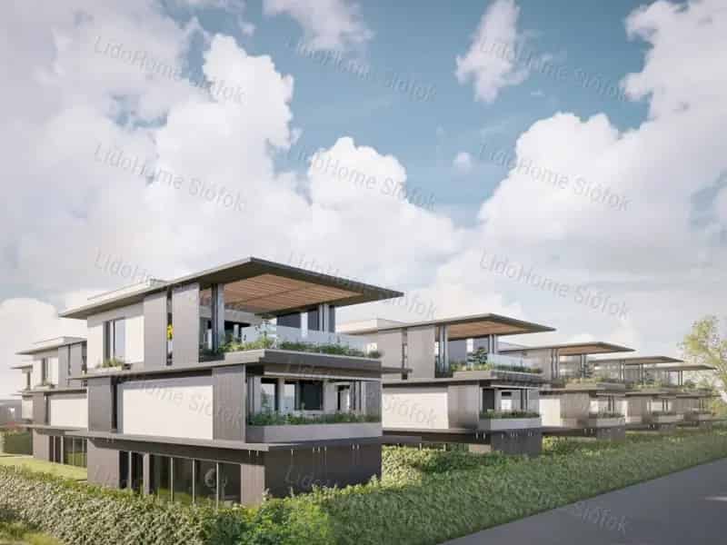 Balatonszemesi 3 szintes prémium ház eladó